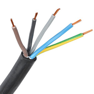 สายควบคุมที่มีความยืดหยุ่น H07RN-F 3g2.5mm2 Cee สายต่อขยาย50เมตร Schuko 3-Wege H07RN-F 5X2,5มิลลิเมตรยางซิลิโคนสายไฟ - Product Image 2