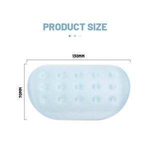 Blue Cloud Custom Small Wrist Rest Desk Pad Rubber Gaming <strong>Mouse</strong> Pad Memory Foam <strong>Mouse</strong> Pad <strong>Computer</strong> Accessories for Office Gamer - Product Image 6