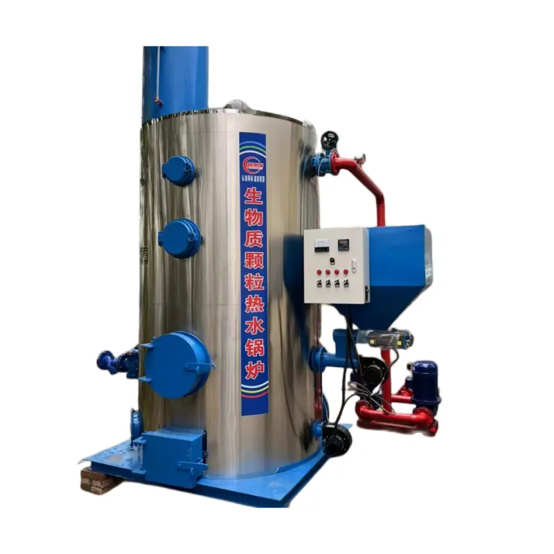 Stufa a Pellet macchina a vapore fornita industriale con caldaia per radiatori per riscaldamento ad acqua ambiente biomassa legno 5kw generatore di vapore 95%
