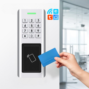 Buona qualità Tuya Wifi tastiera IP66 controllo di accesso impermeabile lettore Standalone lettore di schede di controllo di accesso RFID