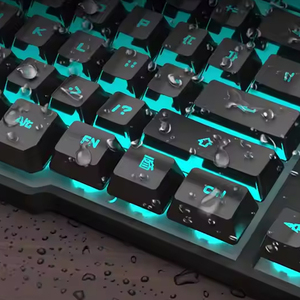 Combo de teclado profesional personalizado 3 en 1 para juegos Marco Mouse, retroiluminación LED con accesorios de conexión por cable, incluye auriculares - Product Image 4
