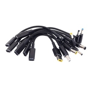 100W <strong>USB</strong> 3.1 Type C Female to DC 7.9*5.0 4.0*1.35 5.5*2.5 4.8*1.7mm Male PD Power Charger Adapter Connector Cable for lenovo - Product Image 1