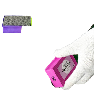 Kim cương tay đánh bóng Buffing Pads tùy chỉnh OEM tùy chọn cho gốm gạch đá cẩm thạch đá - Product Image 1