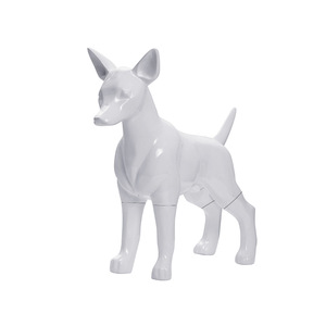 MOFESIPI fiberglas köpek modeli simülasyon Chihuahua modeli ayrılabilir Pet mağaza dekorasyon Pet giyim ekran sahne - Product Image 2