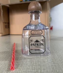 375ml <strong>Patron</strong> Reusable <strong>Cups</strong> 12oz Acrylic <strong>Patron</strong> <strong>Cups</strong> Empty for Drinks Clear Mini Tequila Bottles Decorative Jar for Party 1 Piece - Product Image 3