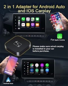 2 in 1 Wifi CarPlayドングルAndroid自動アダプターワイヤレススマートボックスLinuxシステムOEMアップグレード - Product Image 2