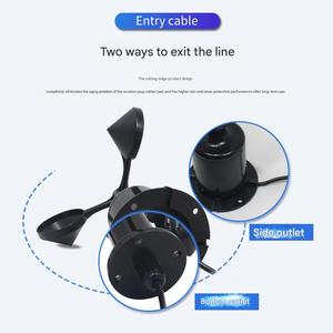 Digital Wired Tower Crane Cup Anemometer Anzeige Wind geschwindigkeit sensor Meter mit Alarm - Product Image 4