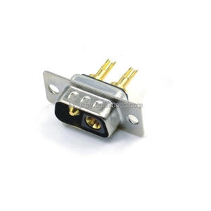 Conector macho 2V2 de alta potencia, PIN dorado recto, copa de soldadura de alta corriente, tipo 2V2, conector DB - Product Image 1