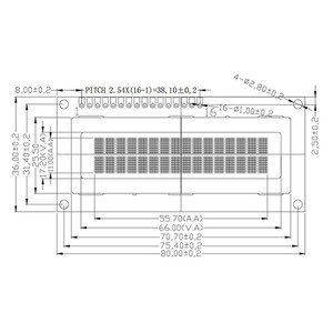 Customized STN Blue 16x2 Monochrome <strong>LCD</strong> 5V 1602 16*2 <strong>Character</strong> <strong>Lcd</strong> <strong>Display</strong> 2x16 <strong>Lcd</strong> <strong>Display</strong> <strong>Module</strong> - Product Image 5