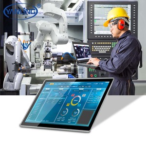 Panel frontal de avión completo de 17 pulgadas, ordenador con pantalla táctil de host de Control Industrial integrado IP65, portátil en Panel de caja resistente, tipo PC - Product Image 5