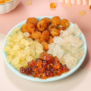Şeftali sakız kar kırlangıç ve Gleditsia boynuz pirinç Longan çin doğal altı ot çorba malzemesi plastik gıda saklama kabı - Product Image 4