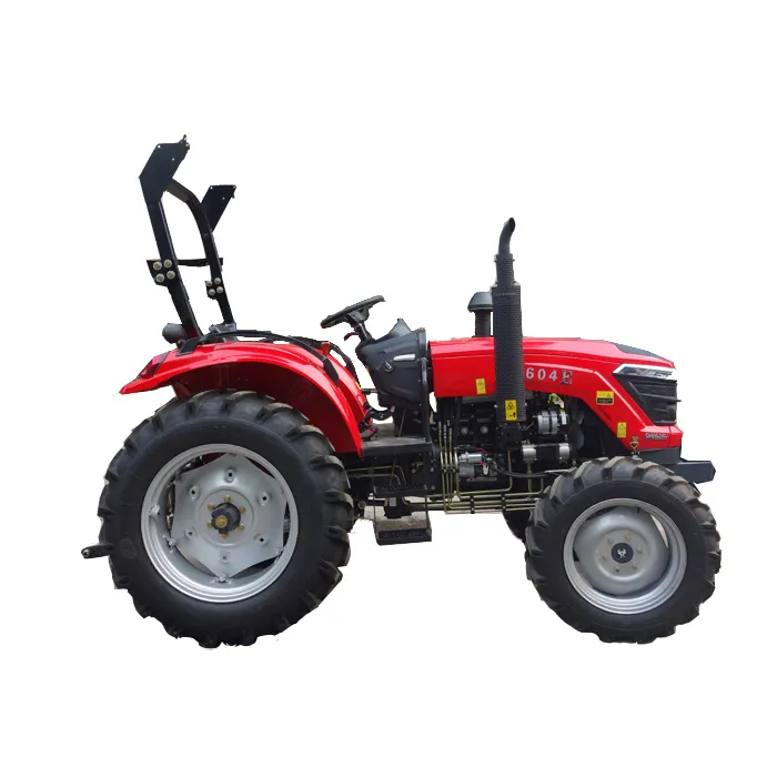 Çin traktör fiyatları Mini traktör 4WD 25HP 30HP 35HP 40HP 45HP 50HP Mini çiftlik traktörü ön yükleyici ve beko ile