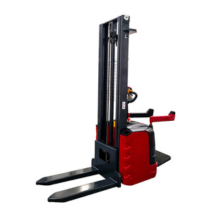 Çin'de yapılan tam elektrikli istifleyici 2-ton kapasiteli yükleme ayakta elektrikli istifleyici 1.6m 4 metre - Product Image 1