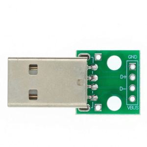 Connettore maschio USB/MINI adattatore MICRO USB-DIP connettore femmina connettore 2.54 B Type-C USB2.0 3.0 femmina convertitore PCB - Product Image 5