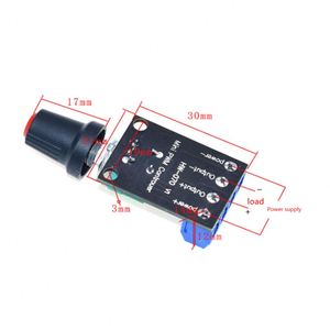 Spannungs regler Mini-Gleichstrom motor PWM-Regler modul Drehzahl regler Kleine PWM-Dimmer platine 5V 12V 24V 2A/5A/10A DC 3 bis 35V - Product Image 6