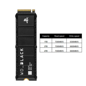 SN850P soğutucu SSD 8TB 1 sabit Disk NVMe PCIe4.0 Gen4 M.2 2280 X kadar 7300 MB/s oyun PS5 - Product Image 1