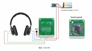Taidacent-placa receptora de Audio I2S SPDIF QCC3031 BT, placa de Audio inalámbrica, altavoces BT 5,0, módulo receptor de Audio inalámbrico - Product Image 5