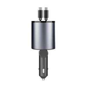4 in 1 120W USB Type C PD 100W รถชาร์จสาย USB Type-C อะแดปเตอร์สําหรับโทรศัพท์ 11 12 13 14 15 PRO MAX - Product Image 6