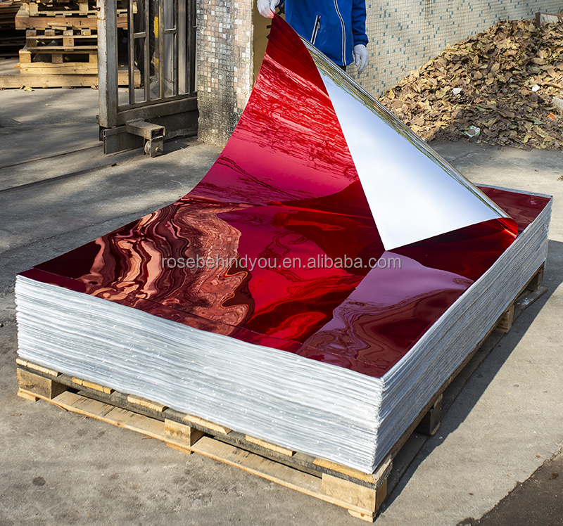 Feuille rouge