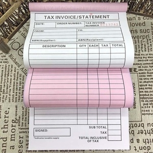 定制销售订单账簿收据发票账簿副本无碳复印纸交货笔记本50套 - Product Image 3