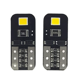 W5W T10 <span class=keywords><strong>LED</strong></span>電球2835 2SMD 12V 6000K Canbus Canbus Canbusインテリアオートシグナルランプ194 168用マップドームライト