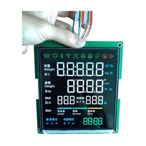 Digitales LCD-Display Benutzer definiertes Segment LCD-Display LCD-Display zum Wiegen von Waagen - Product Image 5