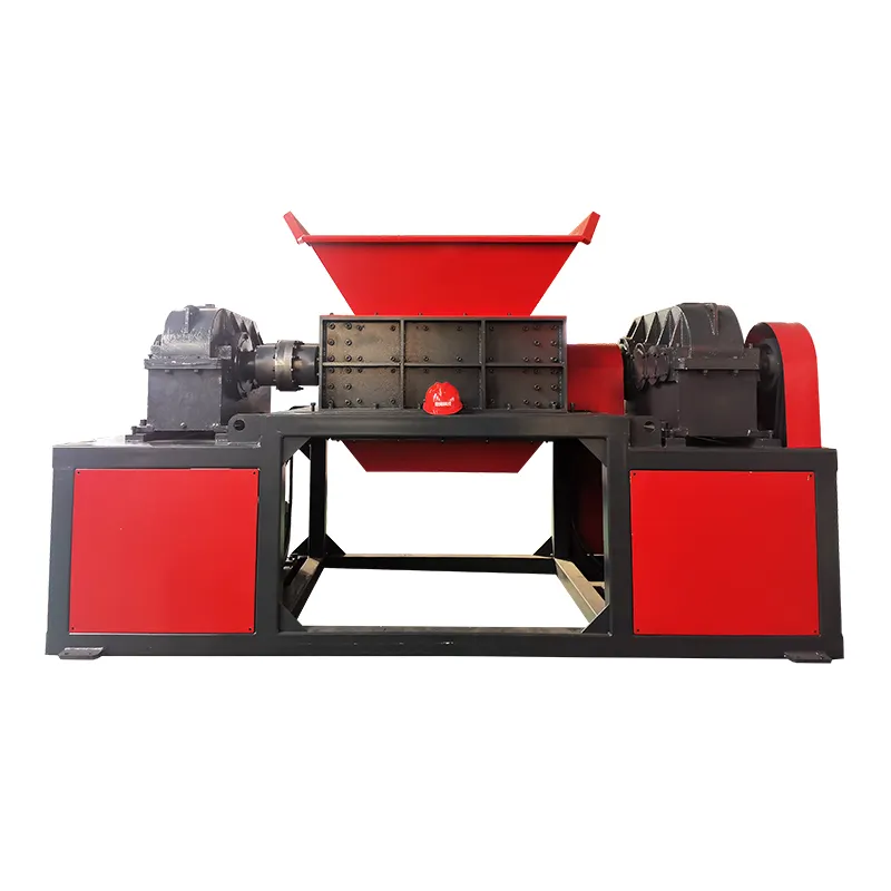 Big discount cheap price used tire plastic shredder machine for sale car tyre recycling disposal