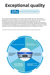 स्टोनेक्स s9ii rtk सर्वेक्षण उपकरण gns रिसीवर मोबाइल जीपीएस मैपिंग स्टेशन के लिए - Product Image 3
