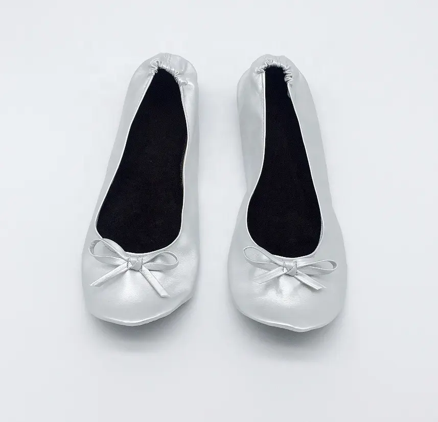 Nouvelles chaussures de ballet pliables bon marché de différentes couleurs