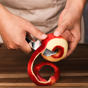 KEEMAKE 3 Polegadas Japonês Faca De Descascamento De Aço Damasco com G10 Lidar Com 67 Camadas Faca De Cozinha Com Alça De Plástico e Caixa De Presente - Product Image 5