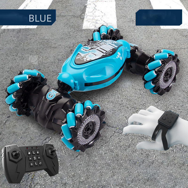 Deriva de la rueda de Doble Modo de estilo de botón de reloj azul