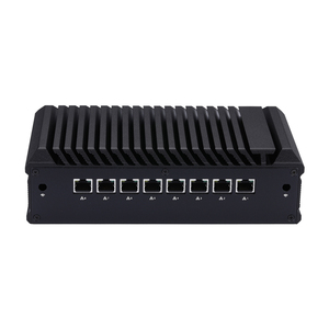 Qotom Thin Client PC 8 LAN Pfsense Opnsense Firewall Server Core I3 i5 i7 10th Gen Procesador Ubuntu Mini PC integrado sin ventilador