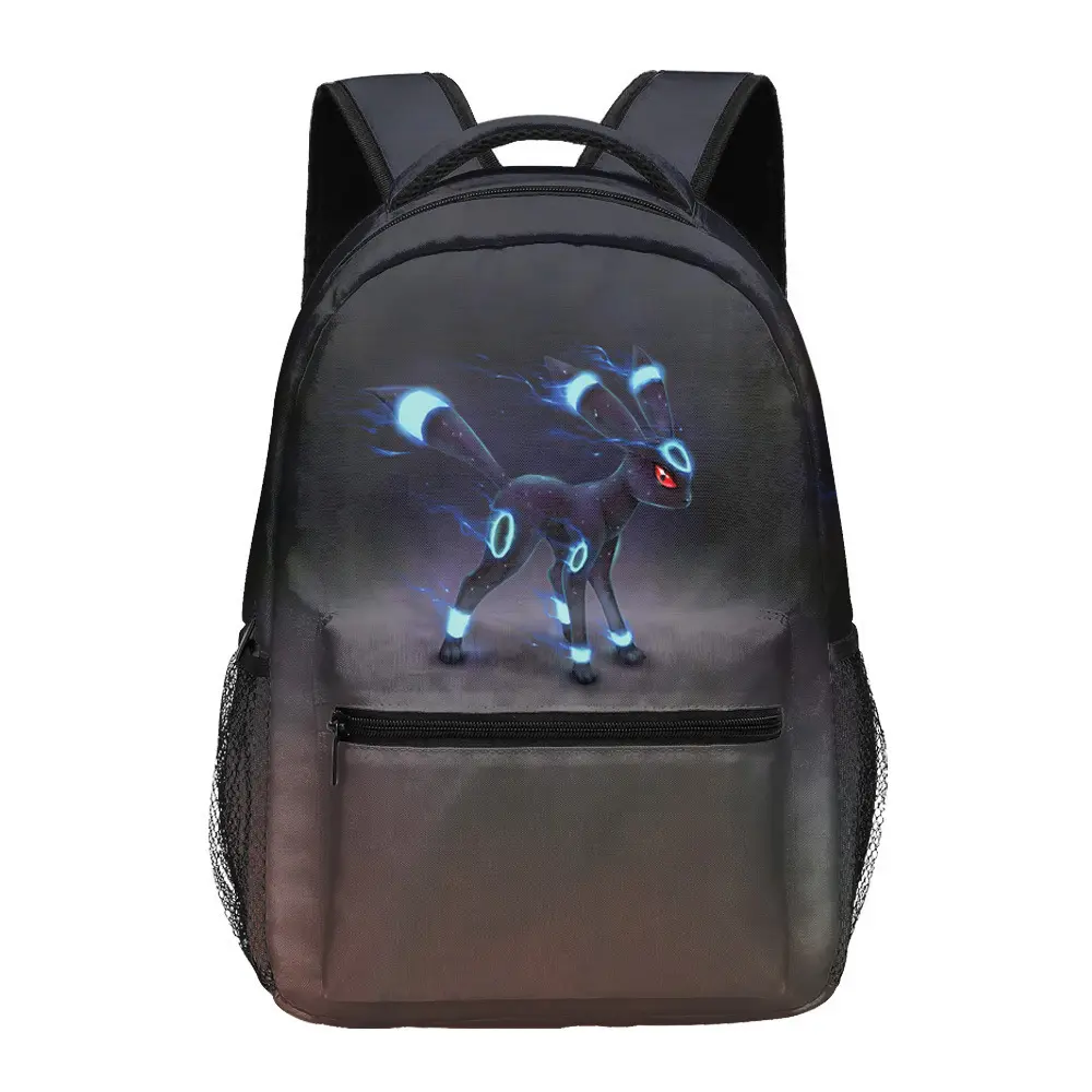 primary students Pikachu cartoon anime backpack toddler backpack plush outdoor activities travel school bag for students