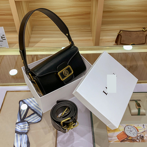 Küçük deri kare kutu çanta kadın yeni ağ kırmızı niş çanta tek omuz crossbody çanta - Product Image 6