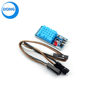 DHT11 with PCB <strong>Temperature</strong> Humidity <strong>Sensor</strong> Module <strong>Digital</strong> 3.3V-5V with Wires