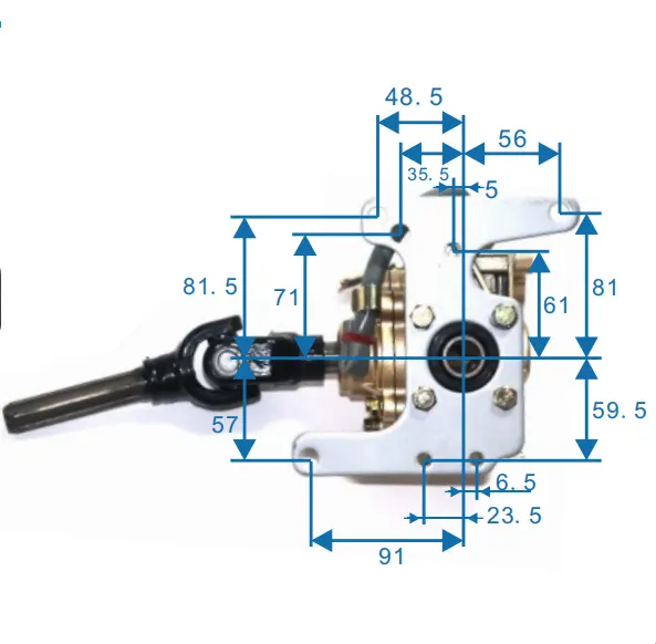 Cqsp phổ ba bánh số lùi 110 đảo ngược hộp số cho xe máy