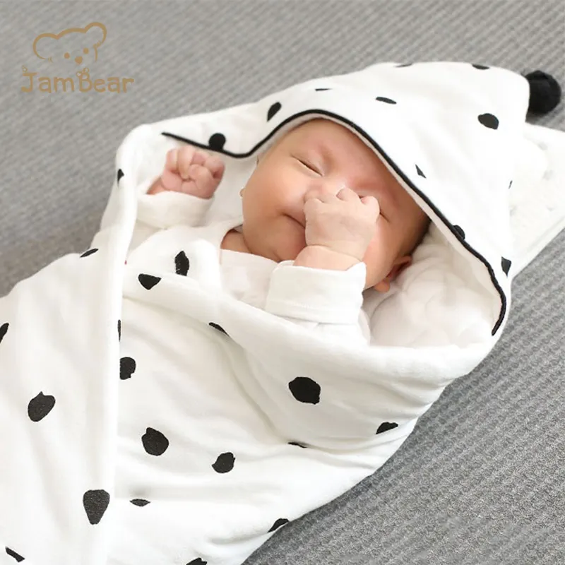 100% algodón orgánico natural Manta envolvente para niños al por mayor Manta para bebé manta para Recién Nacido 0-3 meses
