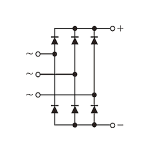 Mới ban đầu sanrex ba pha Diode Cầu df60ba80 mô-đun/Diode/3 pha Diode mạch tích hợp linh kiện điện tử - Product Image 5