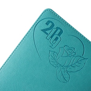 Hochwertige Pu Hardcover Planer <span class=keywords><strong>Notebook</strong></span> Rückhand Mehrzweck datiert Druck Tagebuch Agenda maßge schneiderte Logo-Prägung