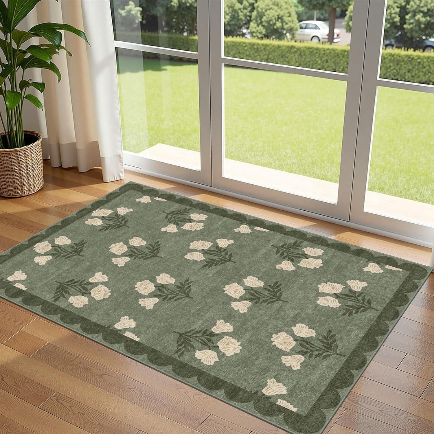 Felpudo floral QQ 12