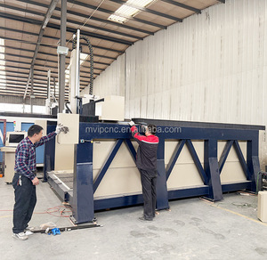 西门子Syntec系统控制的4轴数控路由器ATC工作台，用于木工模具旋转餐厅齿轮箱核心部件 - Product Image 3