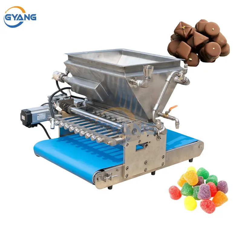 Máquina automática para fazer doces pequenos, máquina para moldar conchas de chocolate