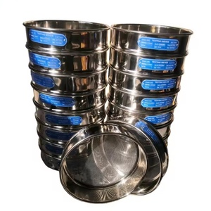 Thép không gỉ phòng thí nghiệm kiểm tra sàng lưới đất kiểm tra sàng giá thiết lập - Product Image 1