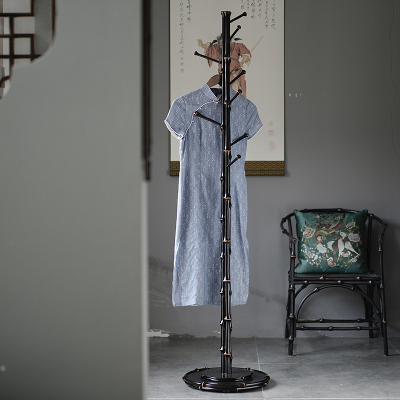 Porte-manteau en bambou