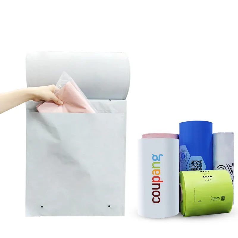 Kustom diskon besar Biodegradable sisi tunggal pra-pembukaan tas gulung kualitas tinggi pra-buka tas Gulung