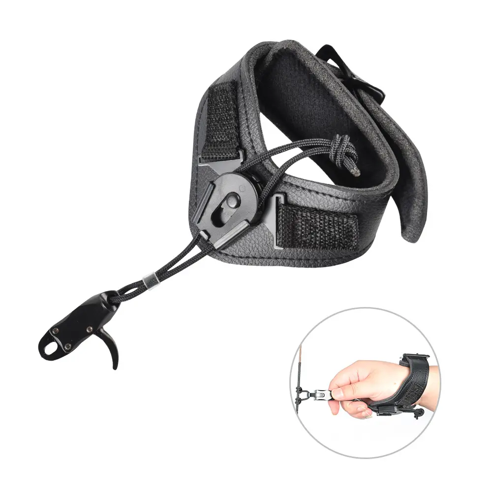 Topoint Archery Compound Bow Release TP415 Strap Shooting Wristband Hunting Accessories for Archery Bow OEM/ODM