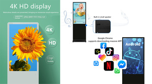 32 43 55 pollici digitale LCD Poster HD elettronica pubblicità schermo LCD Wifi controllo piano in piedi Display LCD Touch Screen - Product Image 2