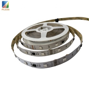 Tira de LED RGB direccionable DMX512 Ucs512C4 SMD5050 Pixe IP68 DC24V/12V potencia 5M grandes proyectos Ucs512C4 SMD5050 Pixe Dmx tira de LED