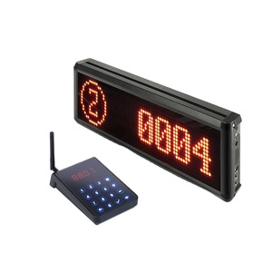 Hospital <strong>Queue</strong> Management Queuing <strong>System</strong> With LED <strong>Display</strong> Change Language Restaurant Wireless Queuing Calling <strong>System</strong> - Product Image 1