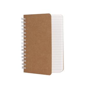 Taccuino a spirale diario blocco Note copertina Kraft giaceva taccuini piatti piccoli taccuini tascabili per scrivere appunti da disegno - Product Image 1